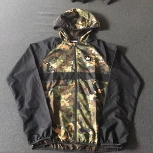 Adidas Climalite Zip Up Hooded Jacket